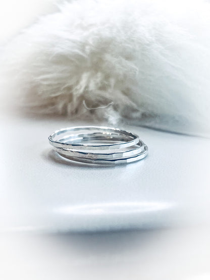 Sterling Silver Super THIN Stackers