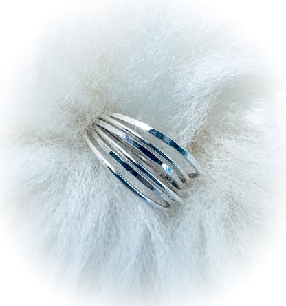 Sterling Silver Super THIN Stackers