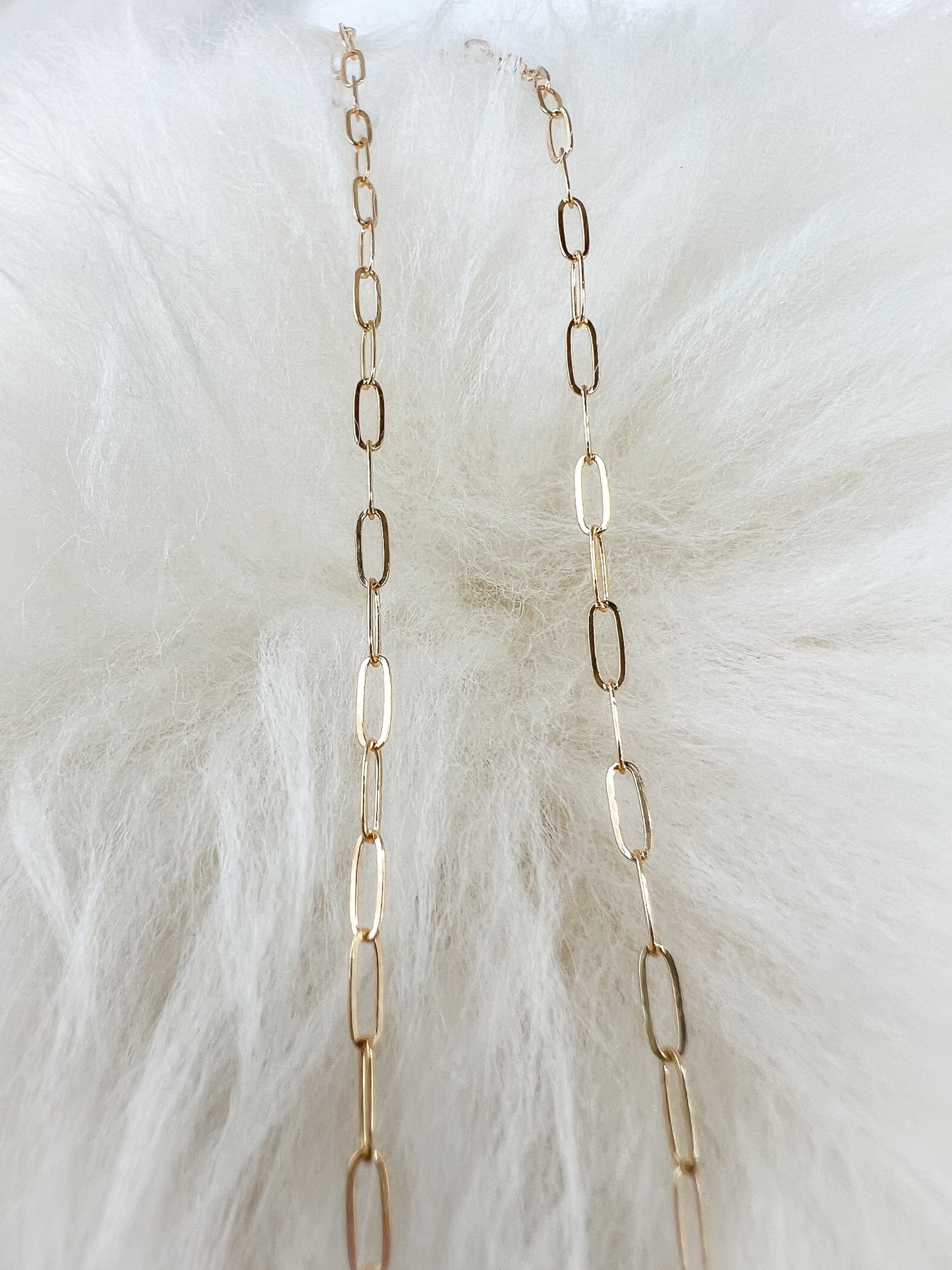Linked Paperclip Necklace